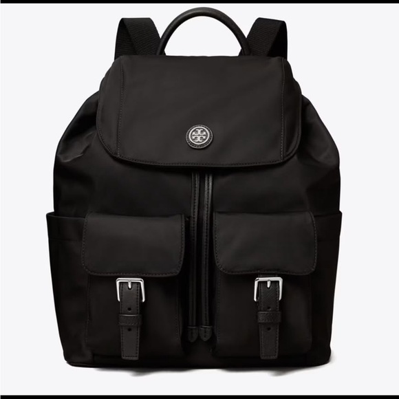 (NWT) Tory burch Virginia backpack black - Picture 9 of 10